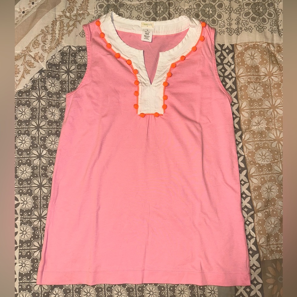 J Crew Crew Cuts Sleeveless Top